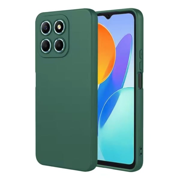 Husa Honor 200 Smart Spate Silicon Soft Cu Protectie Camera, Verde