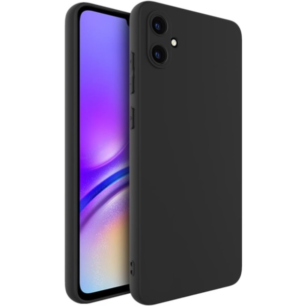Husa Samsung A05 Spate Silicon Soft Cu Protectia Camera, Negru