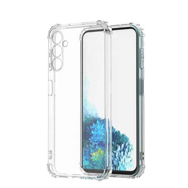 Husa Samsung A13 5G Silicon Transparent Cu Protectie Camera, Antisoc