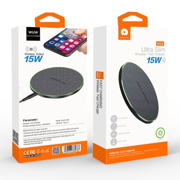 Incarcator Wireless WUW W24, 15W