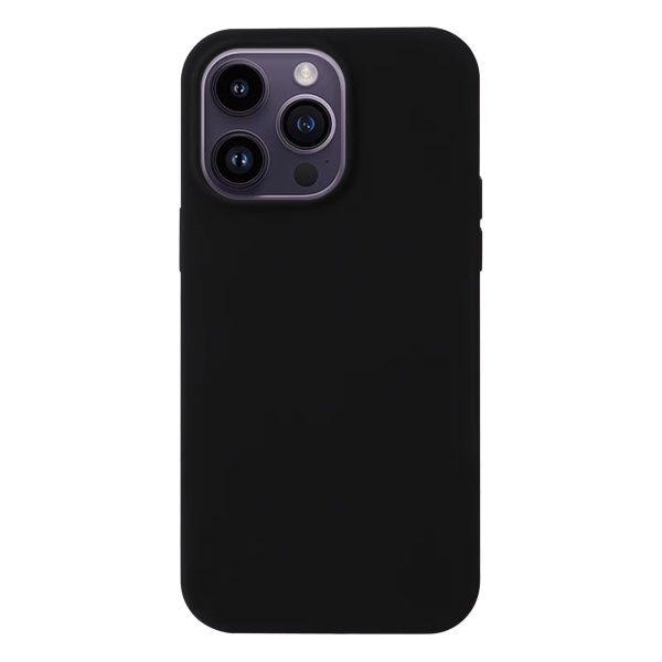 Husa iPhone 12 Pro Max Spate Silicon Soft, Negru