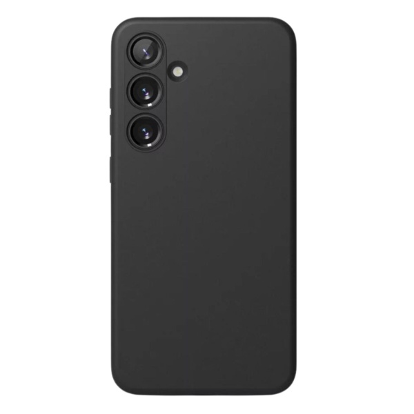 Husa Samsung A34 5G Spate Silicon Soft Cu Protectie Camera, Neagra