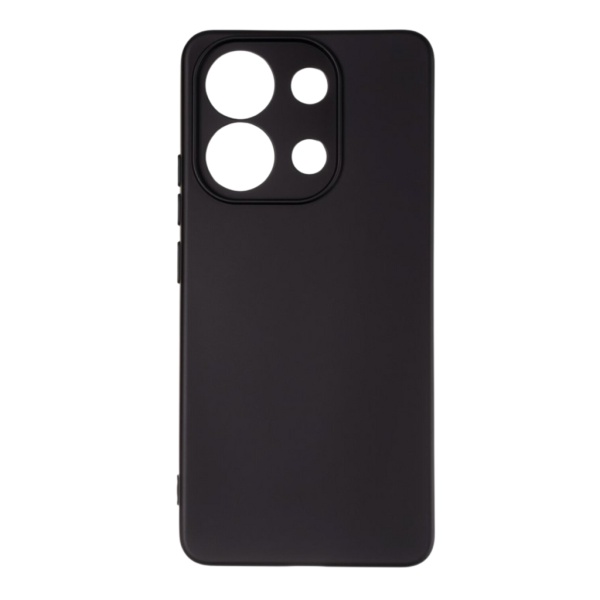 Husa Redmi Note 13 Pro 5G Spate Silicon Soft Cu Protectie Camera, Negru