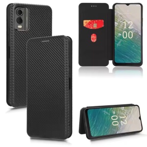 Husa Carbon Carte Samsung S24+, Negru