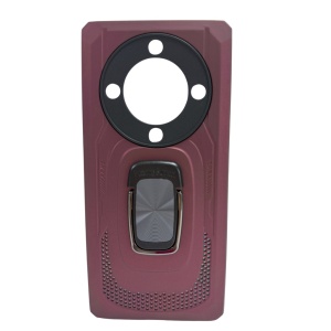 Husa Honor X9A 5G Hybrid Armor Antisoc Cu Protectie Camera, Visiniu