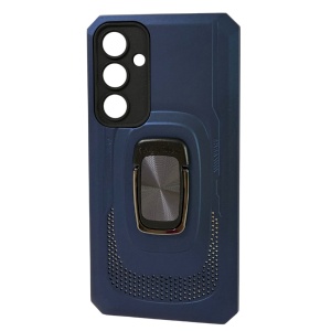 Husa Samsung A55 5G Hybrid Armor, Antisoc Cu Protectie Camera, Albastru