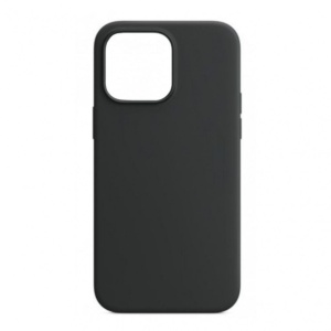 Husa Spate iPhone 14 Pro Silicon Soft, Negru