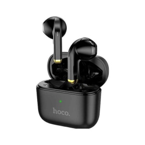 Casti Wireless Hoco EW08 Studious, TWS, Microfon, Bluetooth 5.1 , Negru