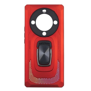 Husa Honor Magic 5 Lite Hybrid Armor, Antisoc Cu Protectie Camera, Rosu