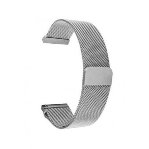 Curea Apple Watch 42/44/45/46/49 mm Metalica Milanese, Gri