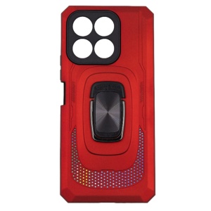 Husa Honor X6 Armor, Antisoc Cu Protectie Camera,Rosu