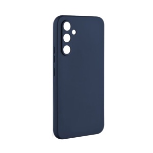 Husa Samsung S24 Plus Spate Silicon Soft Cu Protectie Camera, Albastru Inchis