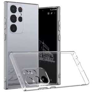 Husa Samsung S24Plus Silicon Transparent Cu Protectie Camera