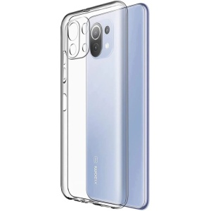 Husa Xiaomi Mi11 5G Transparenta, Protectie Camera