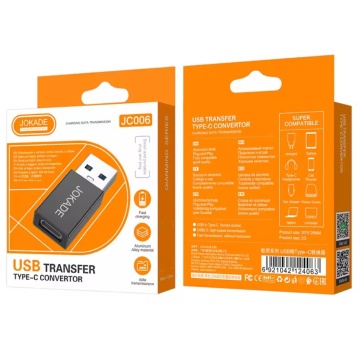 Adaptor Usb La Type-c Jokade JC006-J, Transfer Date - Img 1