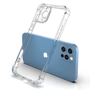 Husa iPhone 14 Pro Max Spate Antisoc Transparenta Cu Protectie Camera