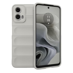 Husa Motorola G34 Spate Silicon Wave Matt Cu Protectie Camera,Gri