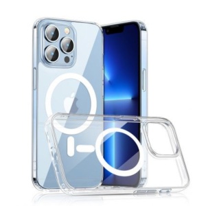 Husa iPhone 12 Pro Spate Transparenta Magsafe