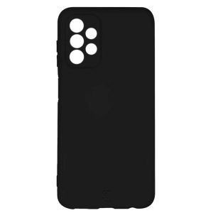 Husa Samsung A13 4G Spate Silicon Soft Cu Protectie Camera, Negru