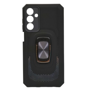 Husa Samsung A15 Hybrid Armor, Antisoc Cu Protectie Camera,Negru