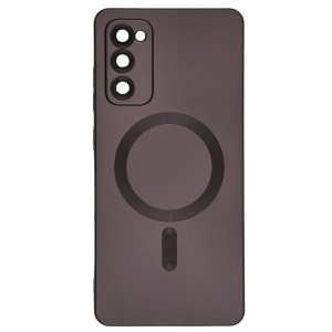 Husa Samsung S20 FE Magsafe Protectie Din Sticla Pentru Camere, Visiniu