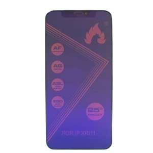 Folie Sticla Privacy Fire Wolf iPhone 15 Plus/16 Plus - Img 2