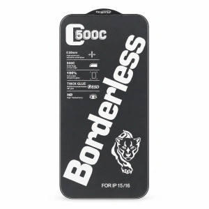 Folie sticlă transparentă ESD 500C Borderless pentru iPhone 15 / 16