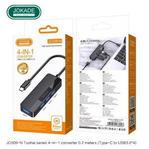 Hub Usb Jokade JC009, Usb 3.0x4, 5GB
