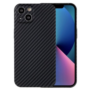 Husa iPhone 14 Plus Spate Carbon Kzdoo, Negru