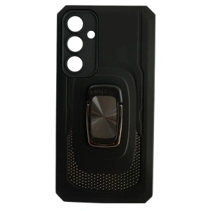 Husa Samsung A55 5G Hybrid Armor, Antisoc Cu Protectie Camera, Negru