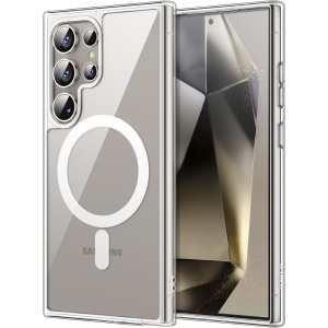 Husa Samsung S24 Ultra Transparenta Magsafe Antisoc