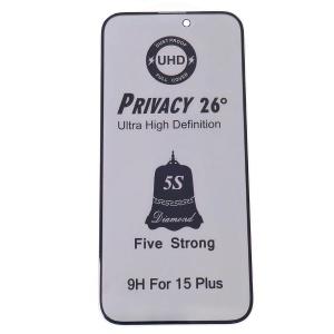 Folie Sticla UHD 5S Privacy 26º iPhone 14 Pro Max