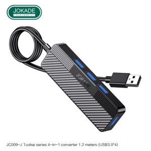 Hub Usb Jokade JC009, Usb 3.0x4, 5GB - Img 2