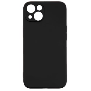 Husa iPhone 13 Mini Spate Silicon Soft, Negru