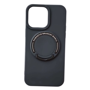 Husa iPhone 13 Pro Max Spate Silicon Magsafe, Negru
