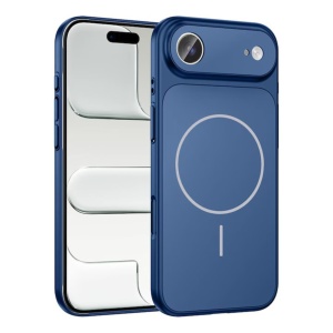 Husa iPhone 17 Air Magsafe Cu Protectie Camera, Albastru