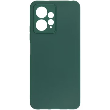 Husa Redmi Note 12 4G Spate Silicon Soft Cu Protectie Camera, Verde - Img 1