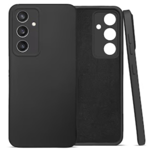 Husa Samsung S23 FE Spate Silicon Soft Cu Protectie Camera, Negru