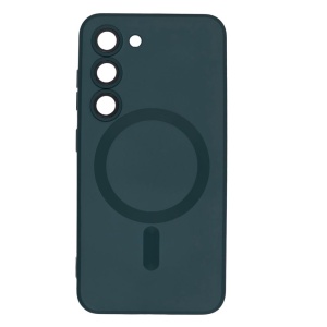 Husa Samsung S23 Magsafe Protectie Din Sticla Pentru Camere, Verde Inchis