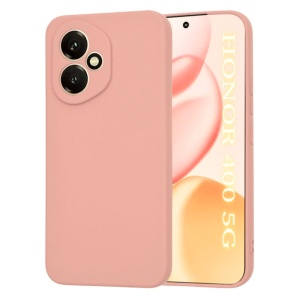 Husa Silicon Soft Honor 400 Pro, Roz Pal