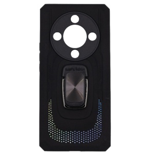 Husa Honor X9A 5G Hybrid Armor, Antisoc Cu Protectie Camera, Negru