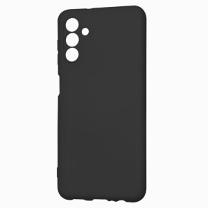 Husa Samsung A13 5G Spate Silicon Soft Cu Protectie Camera, Negru