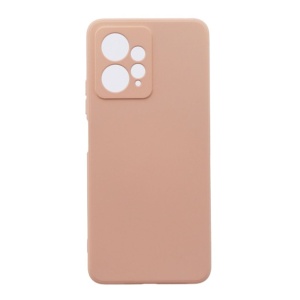 Husa Redmi Note 12 4G Spate Silicon Soft Cu Protectie Camera, Roz Pudrat