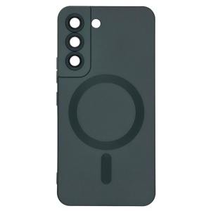Husa Samsung S22 Magsafe Protectie Din Sticla Pentru Camere, Verde Inchis