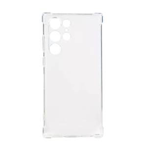 Husa Samsung S22 Ultra Transparenta Protectie Camera, Antisoc