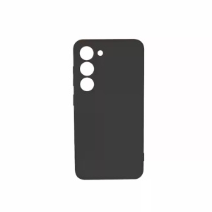 Husa Spate Silicon Samsung A25 5G Cu Protectie Camera, Soft, Negru