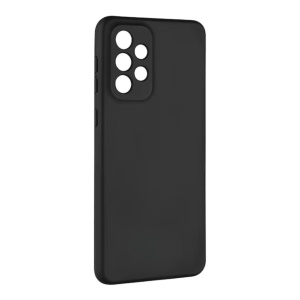 Husa Samsung A33 5G Spate Silicon Soft Cu Protectie Camera, Negru