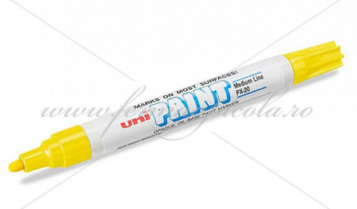 Marker Uni-Paint - Galben (2027 - 2032) - Img 2
