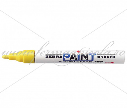 Marker ZEBRA - Paint - Galben (2022 - 2027)