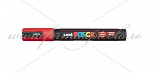 Marker matca Posca - rosu (2028 - 2033) - Img 4